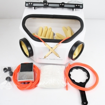 Φως LED Δοντιατρική Sandblaster Δύο πένες Δοντιατρικό Εργαστήριο Εξοπλισμός Δοντιατρική Αμμοκροτητή