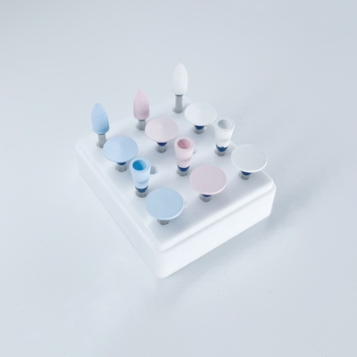 12pcs/box υψηλής ποιότητας οδοντιατρικής σιλικόνης δόντια γυάλισμα για αντίστροφη γωνία χειροτοκίου ζεστή πώληση οδοντιατρική γυάλισμα κιτ