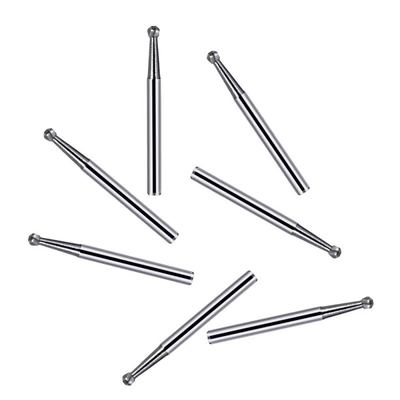 10pcs/ Box Medical Polishing Bur Tungsten Dental Carbide Bur Ball Shape Carbide Burs για οδοντοστοιχίες