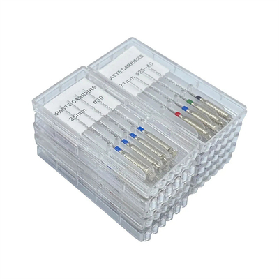 Οδοντικές πάστες Φορείς Ρυτογεμιστή Lentulo 21mm 25mm 28mm Διαφορετικά αρχεία ενδοδοντικής