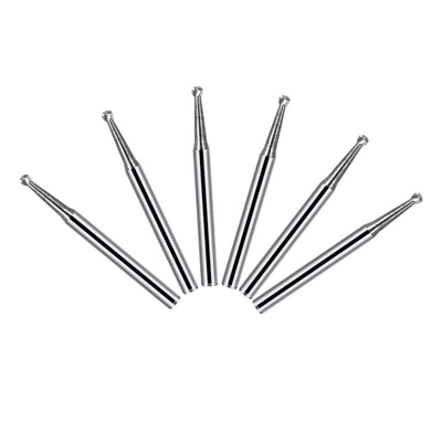 Οδοντιατρική Tungsten Carbide Bur Round Type Multi Size 2.35mm Carbide Bur Υψηλής ποιότητας οδοντιατρικές τρυπές