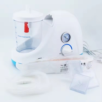 Μίνι Szie Medical Sputum Aspirator Φορητή μονάδα αναρρόφησης φλεγμονής Ηλεκτρική μηχανή αναρρόφησης σχεδιασμού τραπεζιού