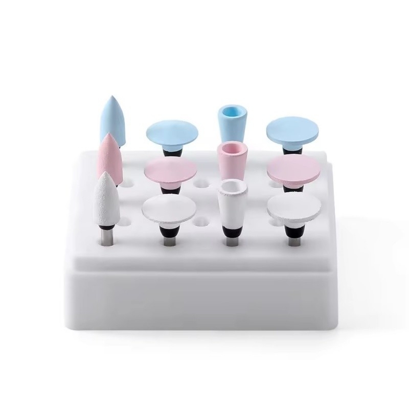 12pcs/box υψηλής ποιότητας οδοντιατρικής σιλικόνης δόντια γυάλισμα για αντίστροφη γωνία χειροτοκίου ζεστή πώληση οδοντιατρική γυάλισμα κιτ