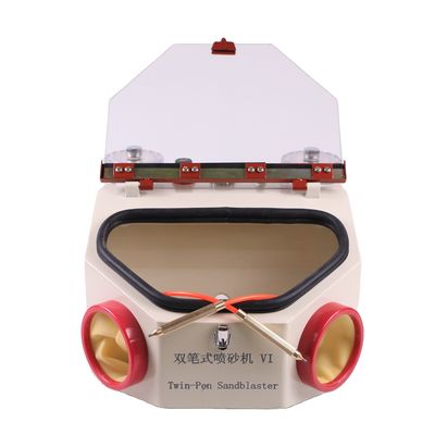 Φως LED Δοντιατρική Sandblaster Δύο πένες Δοντιατρικό Εργαστήριο Εξοπλισμός Δοντιατρική Αμμοκροτητή