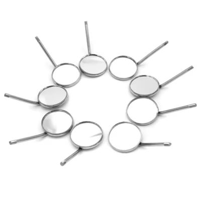 Καλή τιμή. Αντιμίχλη Οδοντίατρος Όργανο απλό καθρέφτη Ατσάλι Ανακλαστήρες στόματος Αυτοκαλυπτόμενο οδοντικό καθρέφτη στόματος σε απευθείας σύνδεση