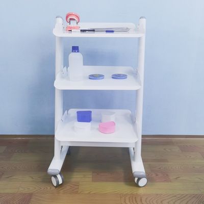 Καλή τιμή. 3 στρώσεις Οικονομικό και βολικό καροτσάκι σαλόνι για σαλόνια ομορφιάς Ατσάλινη κινητή καρότσα εργαλείων σε απευθείας σύνδεση