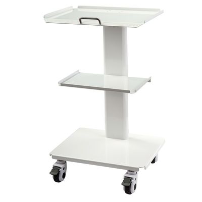 Καλή τιμή. Φωσάν εργοστάσιο οδοντιατρικό εξοπλισμό Λευκό χρώμα κινητό εργαλείο καρότσι με πρίζα SS 3 στρώση οδοντιατρική κινητό καρότσι σε απευθείας σύνδεση