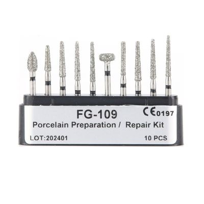 Καλή τιμή. Ζεστή προμήθεια οδοντιατρική διαμαντένιο Bur Set Τελειοποίηση κοιλότητα Ετοιμασία Kit εργοστάσιο άμεσα υψηλής ταχύτητας τρυπάνι Bur σε απευθείας σύνδεση