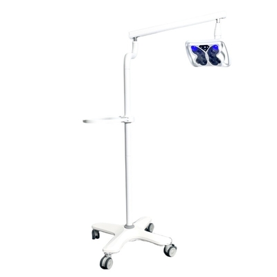 Φορητή μηχανή λεύκανσης δοντιών 12W ισχυρή 10 LED κρύο φως πάτωμα όρθια κινητή μονάδα λεύκανσης λάμπα