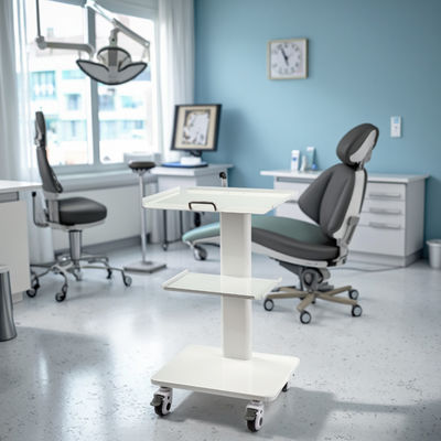 Καλή τιμή. Οδοντιατρική κλινική Κινητό καρότσι με όργανα Οδοντιατρικό Κινητό Καρότσι με φρένο σε απευθείας σύνδεση