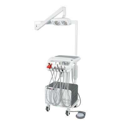 Foshan Mobile Dental Unit with Lamp 550W Portable Dental Cart for Clinic and Hospital