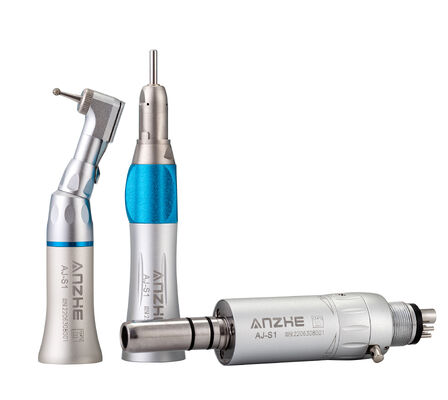 Low Speed Dental Handpiece Set with External Water Spray Medical Stainless Steel and Low Noise Design