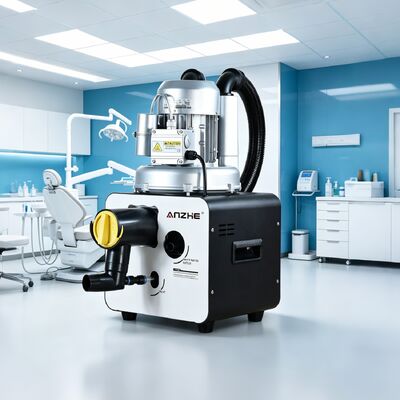 750W φορητή οδοντική μονάδα αναρρόφησης με ισχύ αναρρόφησης 1000L/min για αποτελεσματική εκτόξευση σάλιου στις κλινικές